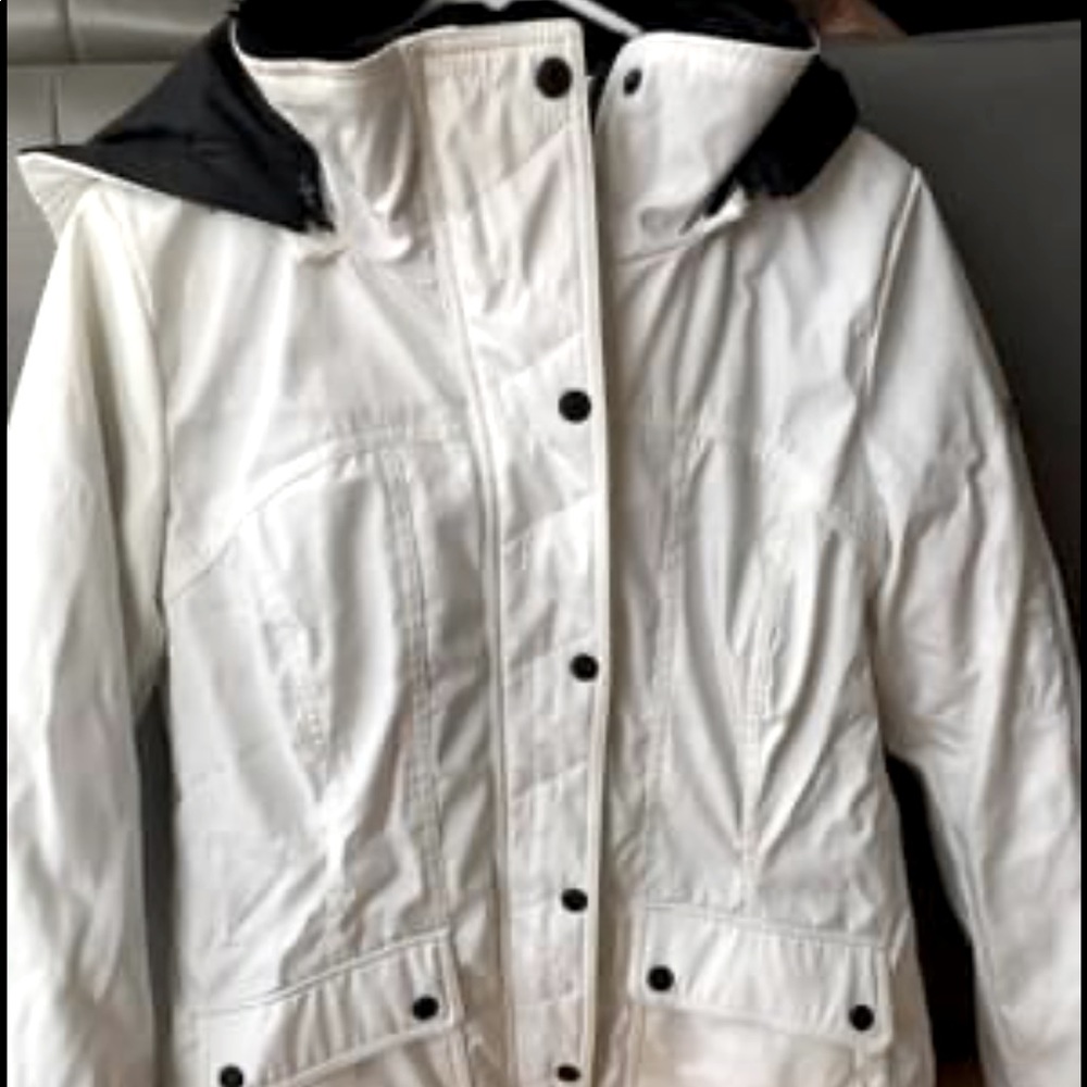 White winter jacket